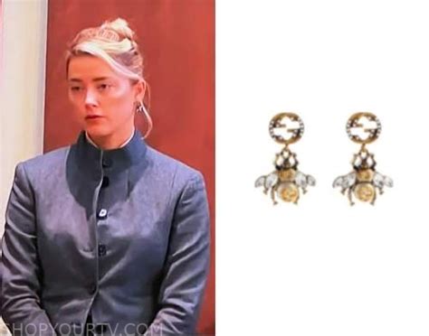 amber heard gucci|amber heard in courtroom.